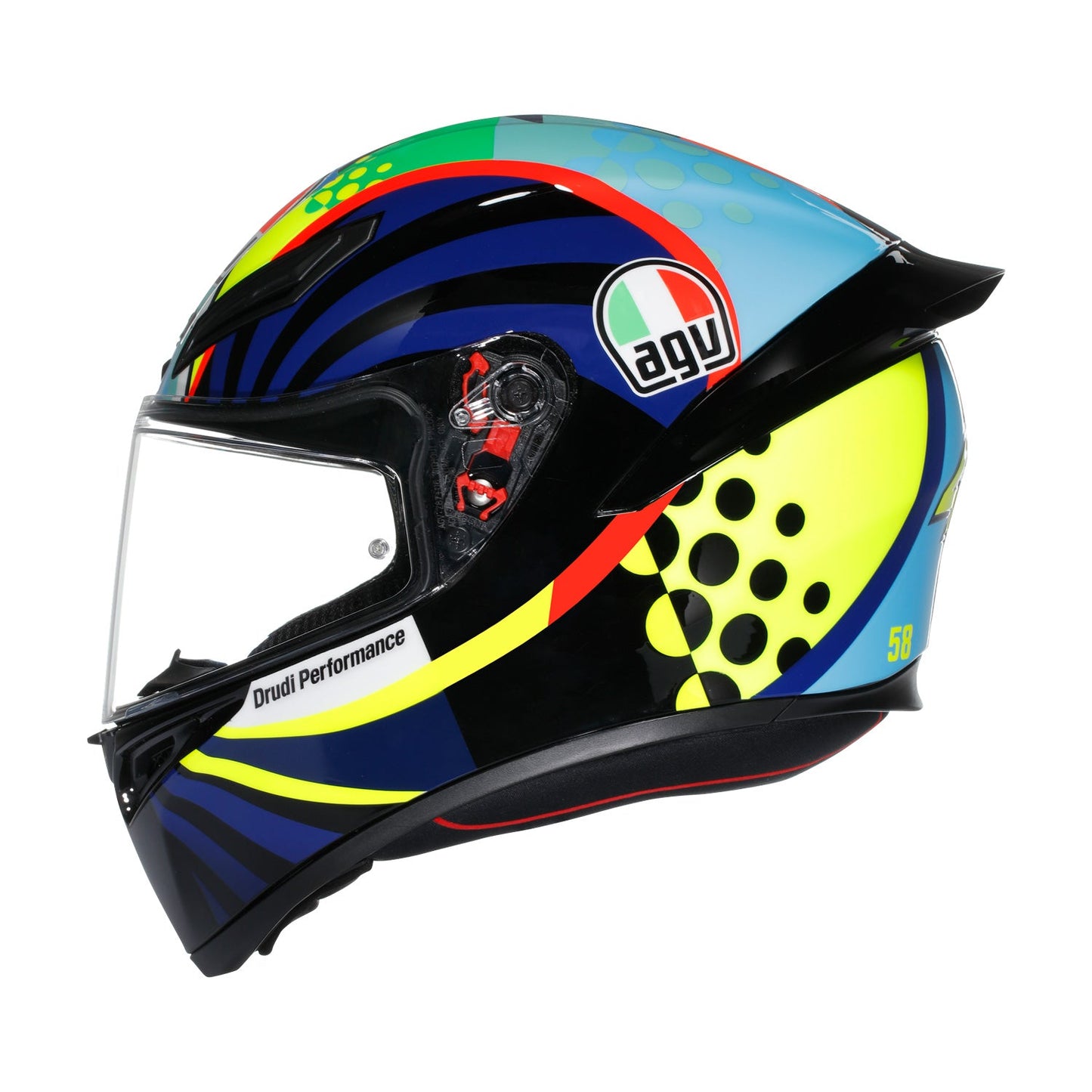 Agv K1 S E22.06 Helmet Rossi Winter Test 2020