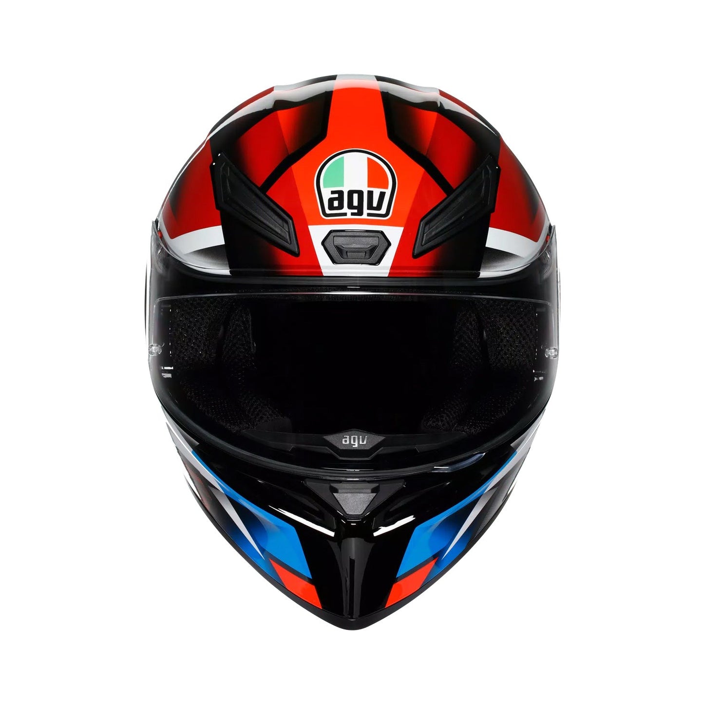 Agv K1 S E22.06 Helmet Fastlap Black/Red/Blue Gloss