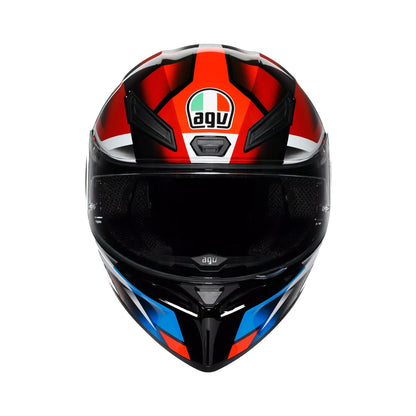 Agv K1 S E22.06 Helmet Fastlap Black/Red/Blue Gloss