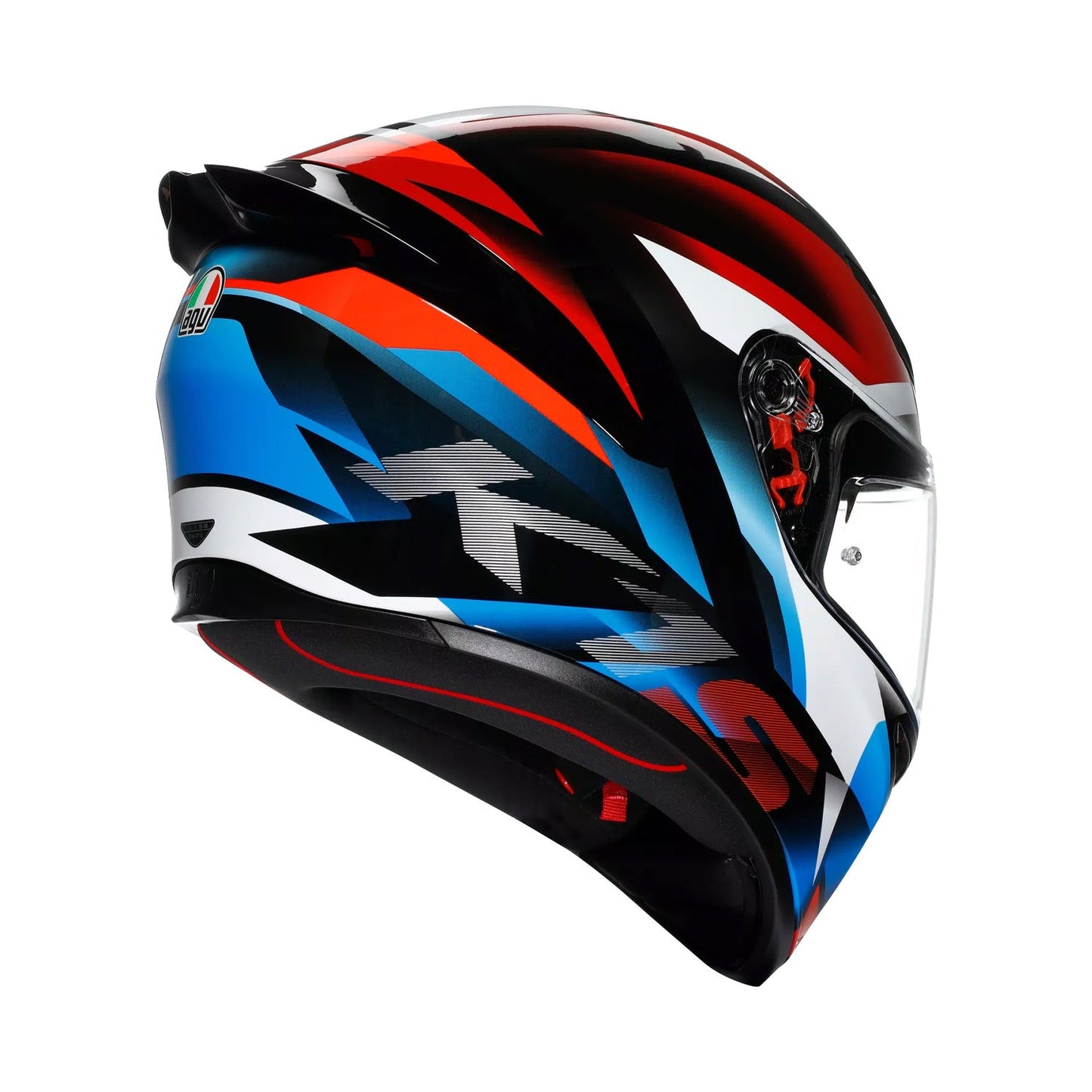 Agv K1 S E22.06 Helmet Fastlap Black/Red/Blue Gloss