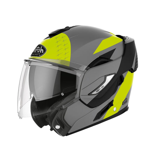 Airoh Rev 19 Helmet Leaden Yellow Matt