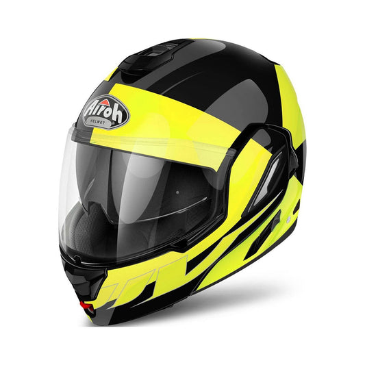 Airoh Rev Helmet Fusion Black/Yellow Fluo