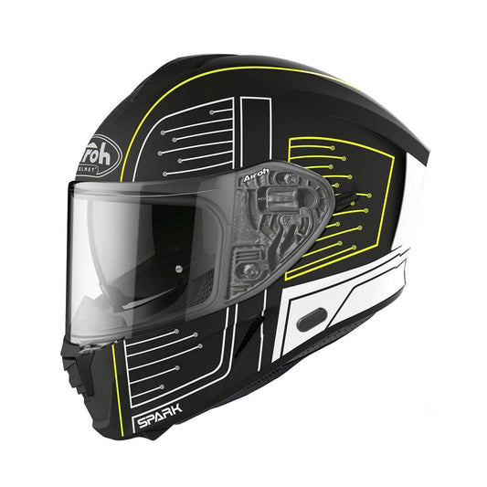 Airoh Spark Helmet Cyrcuit Black Matt