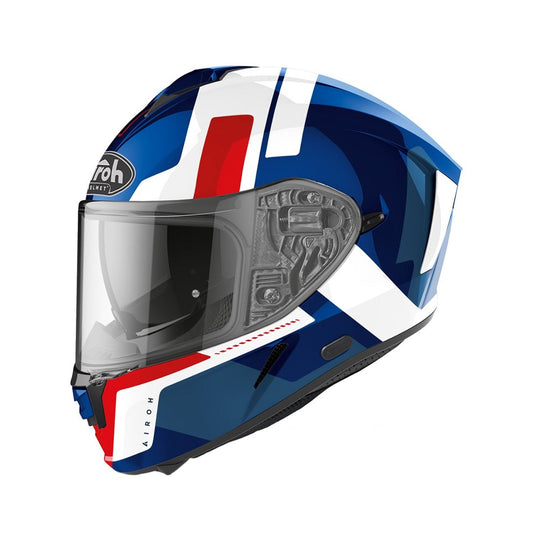 Airoh Spark Helmet Shogun Blue/Red Gloss