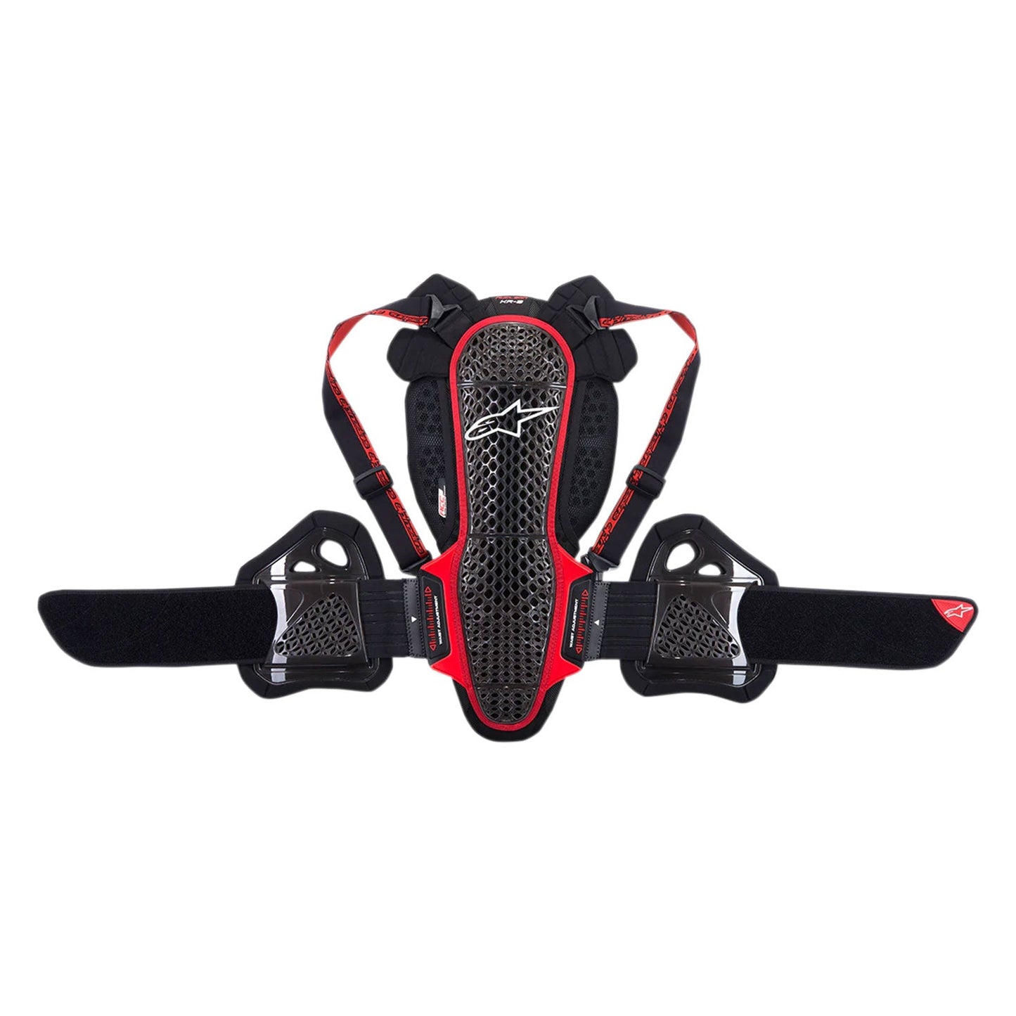 Alpinestars Nucleon KR-3 Smoke Black/ Red