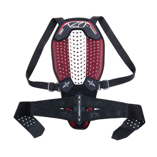 Alpinestars Nucleon Plasma Back Protector Black/White/Red