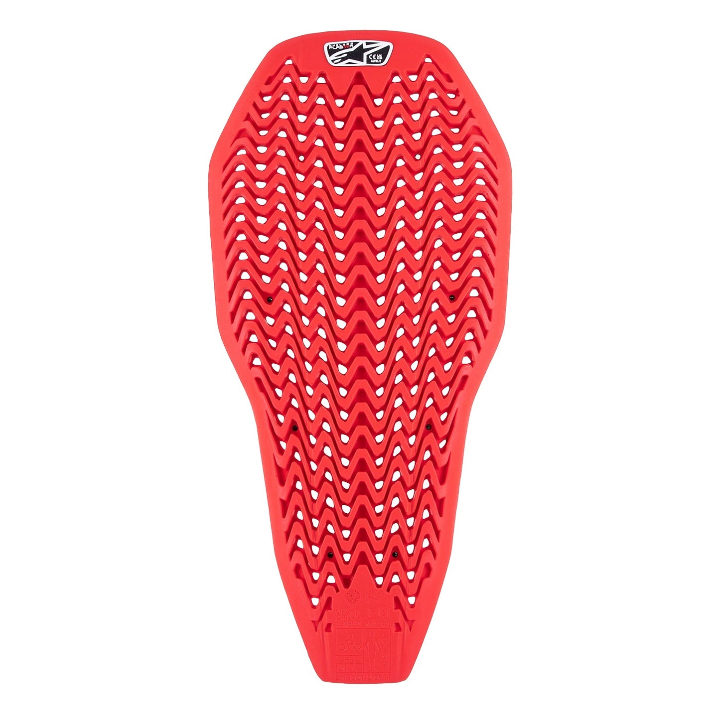 Alpinestars Nucleon Plasma Full Back Protector Insert Red