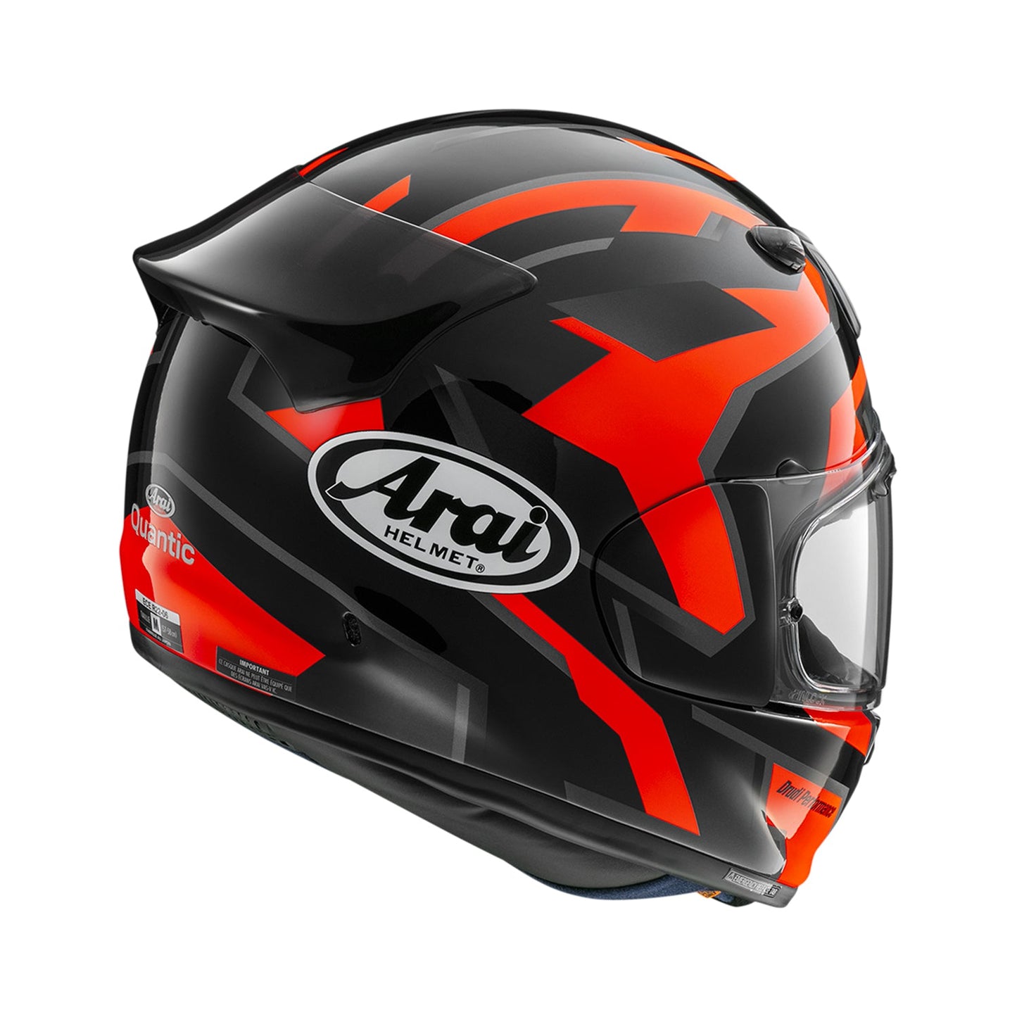 Arai Quantic Helmet Robotik Red Gloss