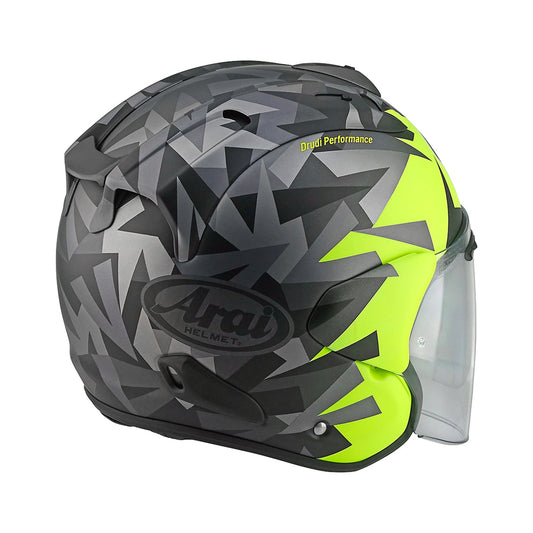 Arai SZ-R Vas Evo Helmet Mimesis Yellow Matt