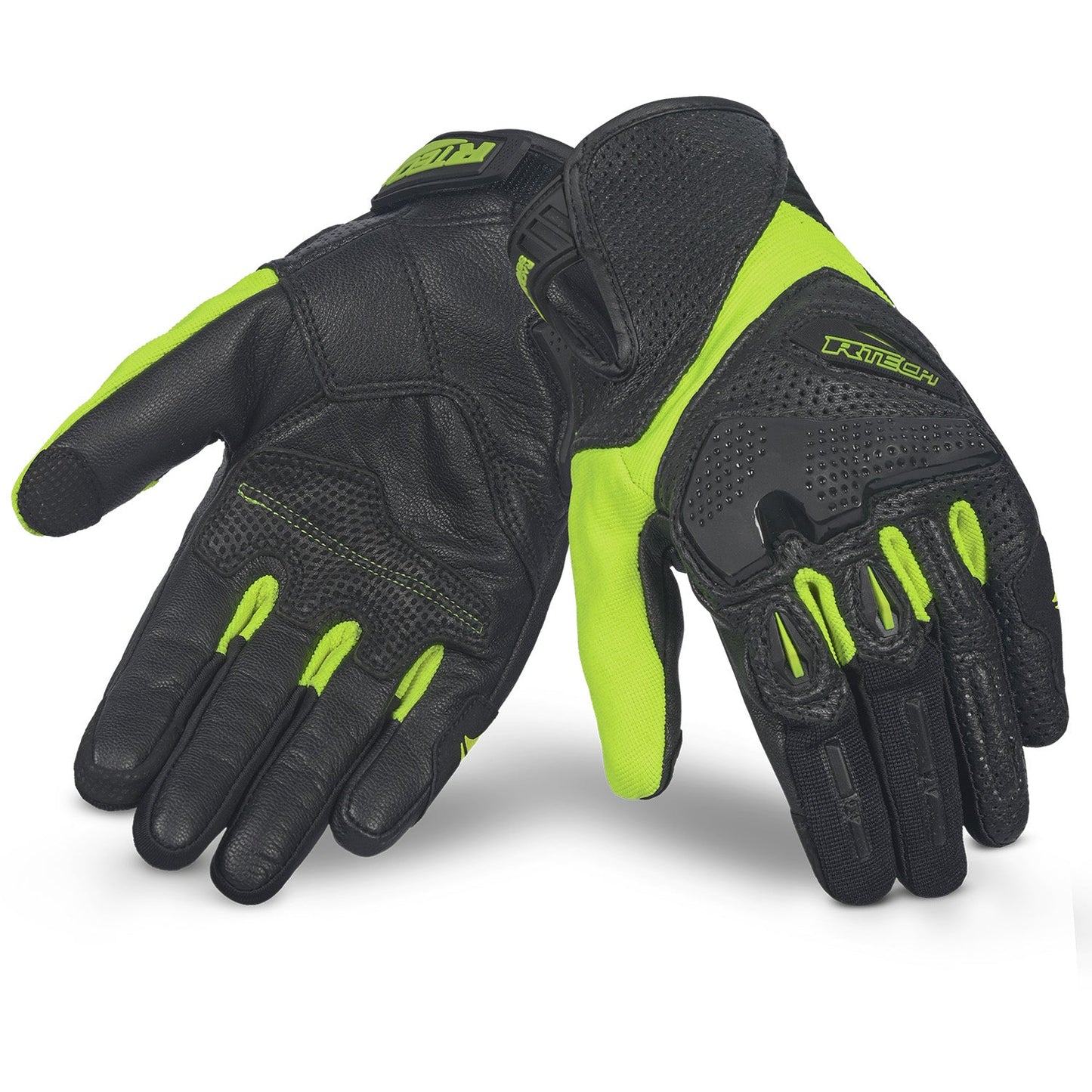 R-TECH KNIGHT RIDER GUANTI SUMMER NERO F,GIALLO