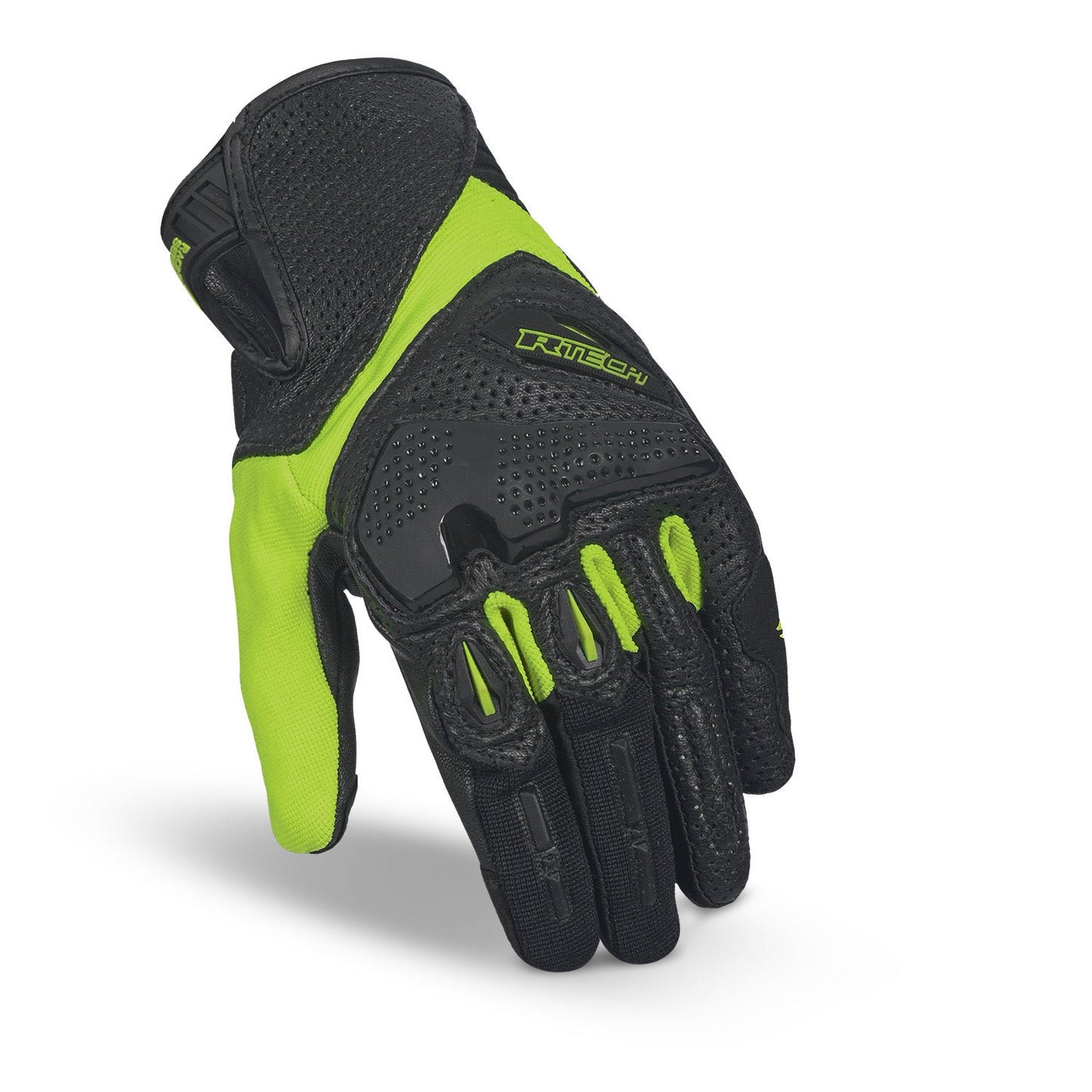 R-TECH KNIGHT RIDER GUANTI SUMMER NERO F,GIALLO