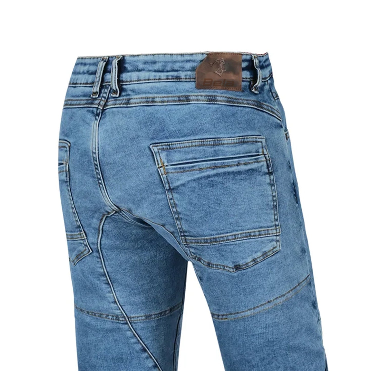 BELA KEVIN PANTALONI DE UOMO JEANS 34L RANDOM BLU
