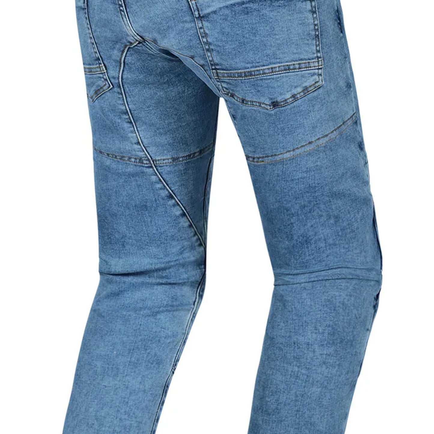 BELA KEVIN PANTALONI DE UOMO JEANS 34L RANDOM BLU