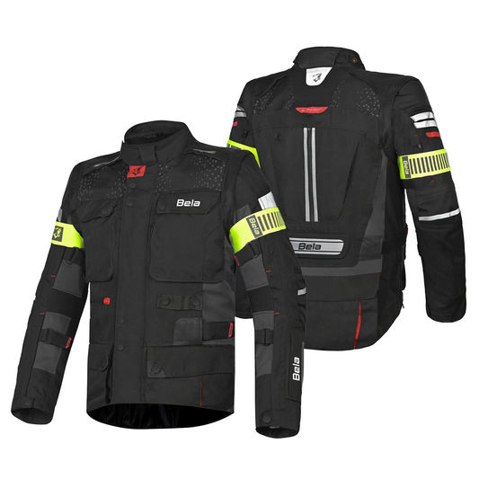 BELA CROSSROAD EXTREME WP 3 IN 1 GIACCA DE UOMO NERO ANTRACITA ROSSO