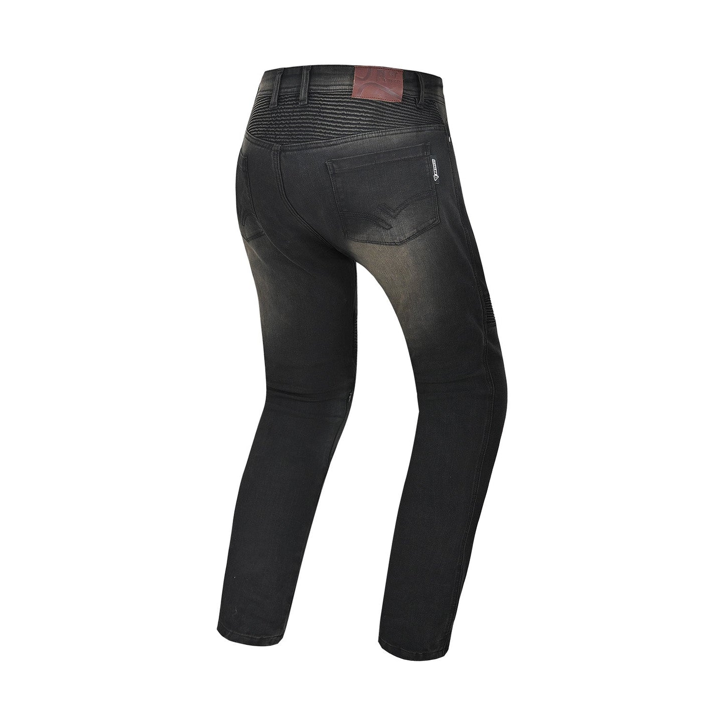 R-TECH VALENCIA PANTALONI DE DONNA DENIM JEANS  NERO KHAKI TINT SPRAY