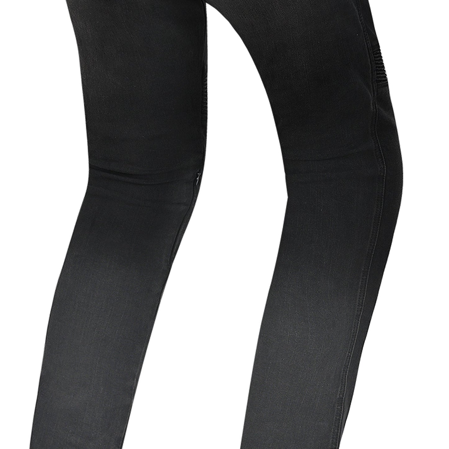 R-TECH VALENCIA PANTALONI DE DONNA DENIM JEANS NERO SPRAY
