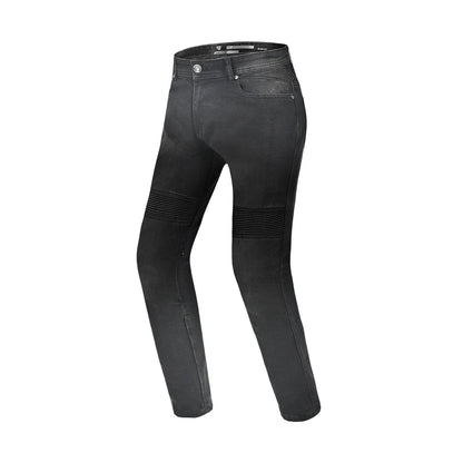 R-TECH VALENCIA PANTALONI DE DONNA DENIM JEANS NERO SPRAY
