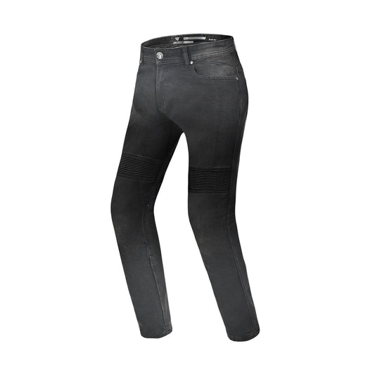 R-TECH VALENCIA PANTALONI DE DONNA DENIM JEANS NERO SPRAY