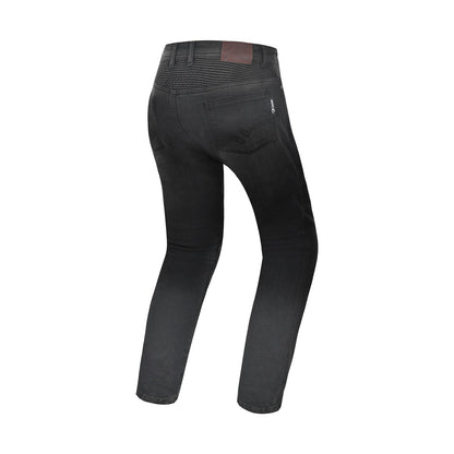 R-TECH VALENCIA PANTALONI DE DONNA DENIM JEANS NERO SPRAY