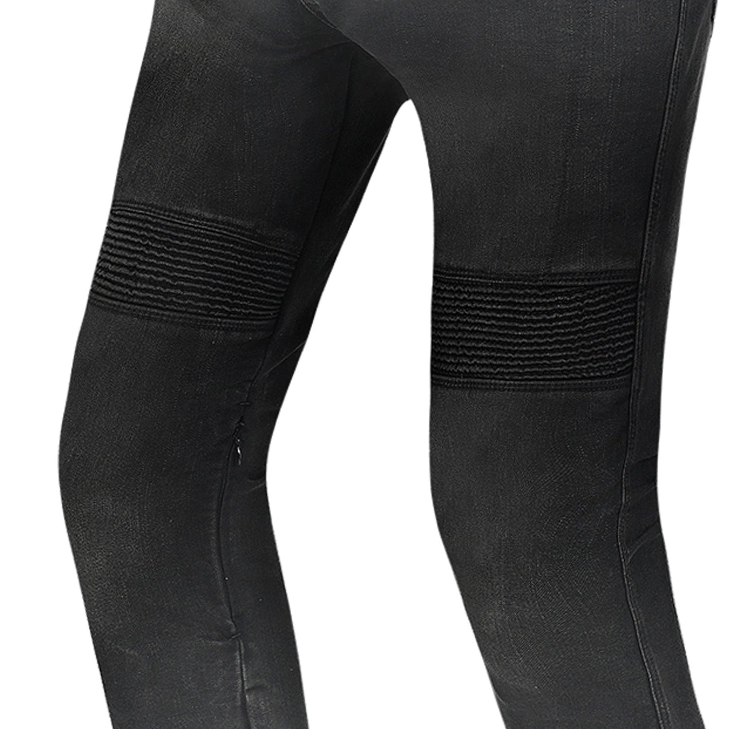 R-TECH VALENCIA PANTALONI DE DONNA DENIM JEANS NERO SPRAY