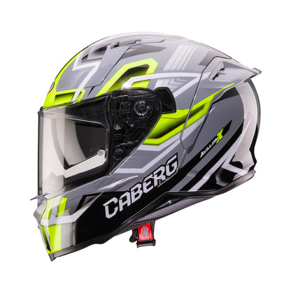 Caberg Avalon X Helmet Brama Grey/Yellow Fluo/Black