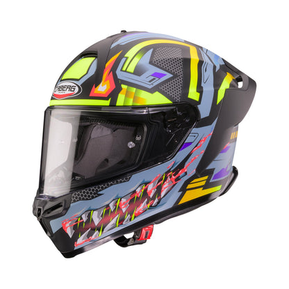 Caberg Roxter Helmet Hunter Matt Black/Grey/Yellow Fluo