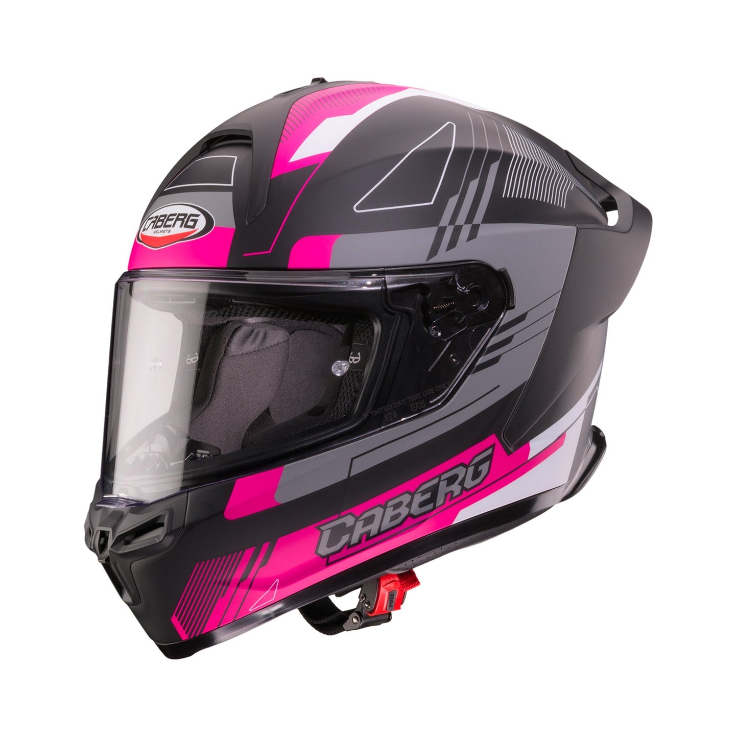 Caberg Roxter Helmet Colt Matt Black/Fuchsia/White