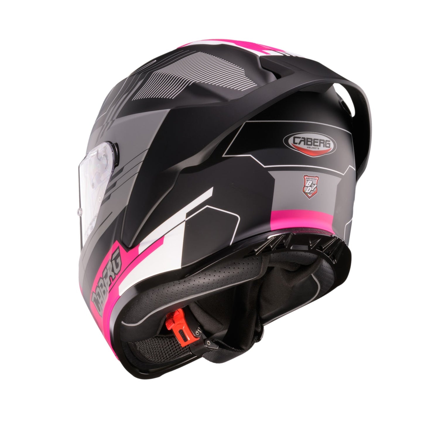 Caberg Roxter Helmet Colt Matt Black/Fuchsia/White