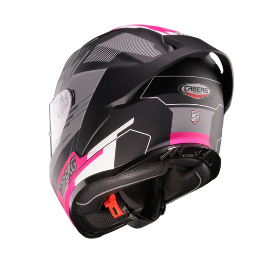 Caberg Roxter Helmet Colt Matt Black/Fuchsia/White