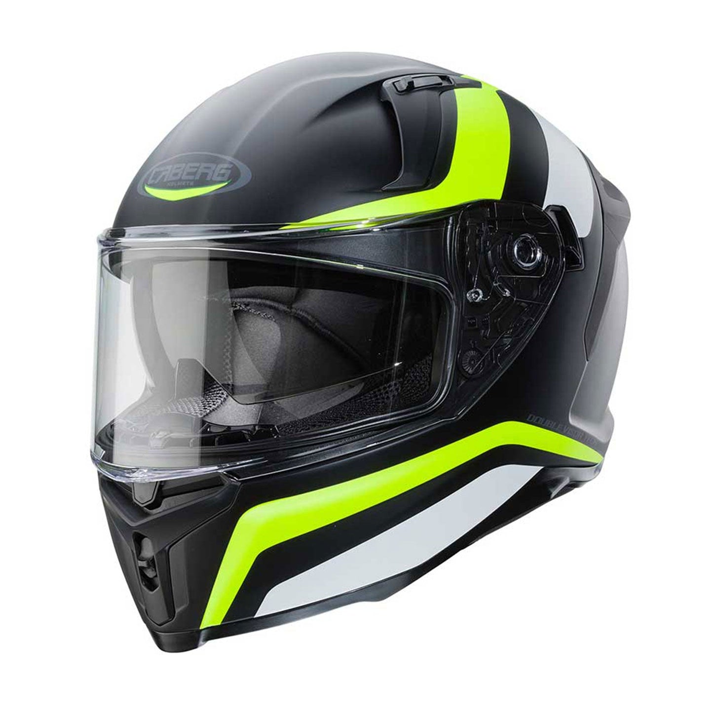 Caberg Avalon Helmet Blast Black/White/Yellow Fluo Matt