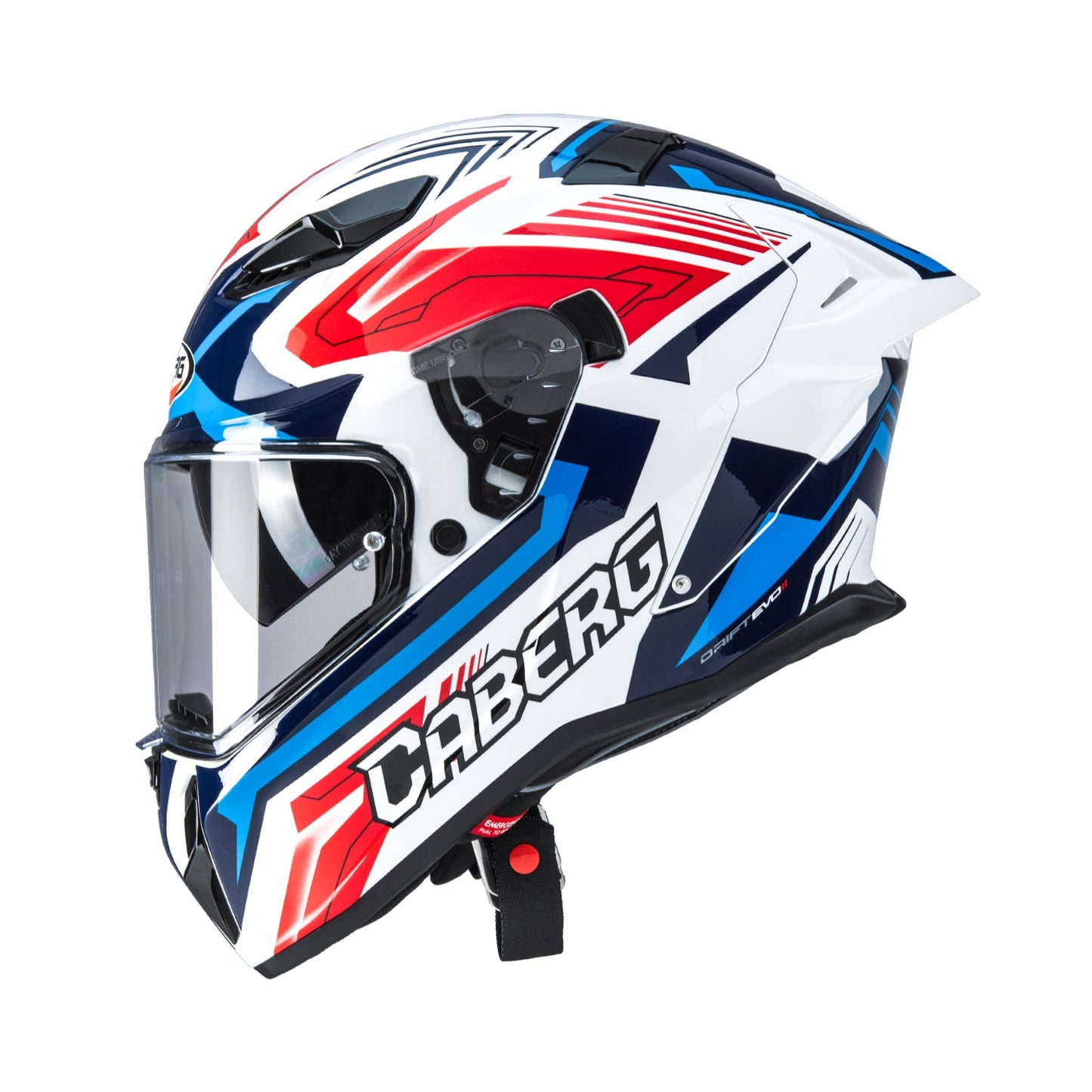 Caberg Drift Evo II Helmet Jarama White/ Red/ Blue