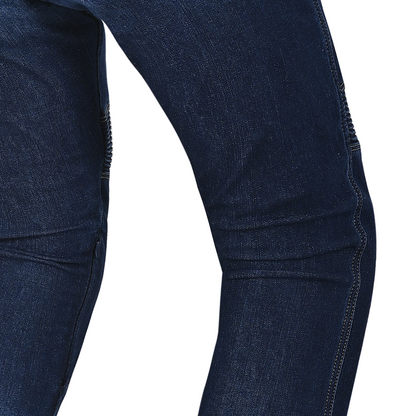 R-TECH VALENCIA PANTALONI DE DONNA DENIM JEANS DARK BLU SPRAY