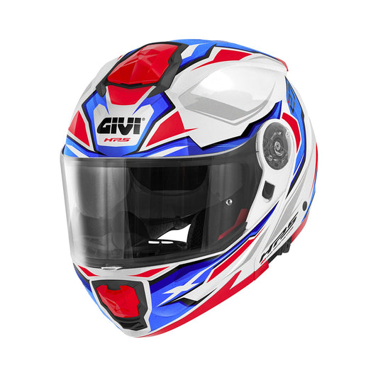 Givi Flip Up Helmet X27 Sector White/Blue/Red Gloss