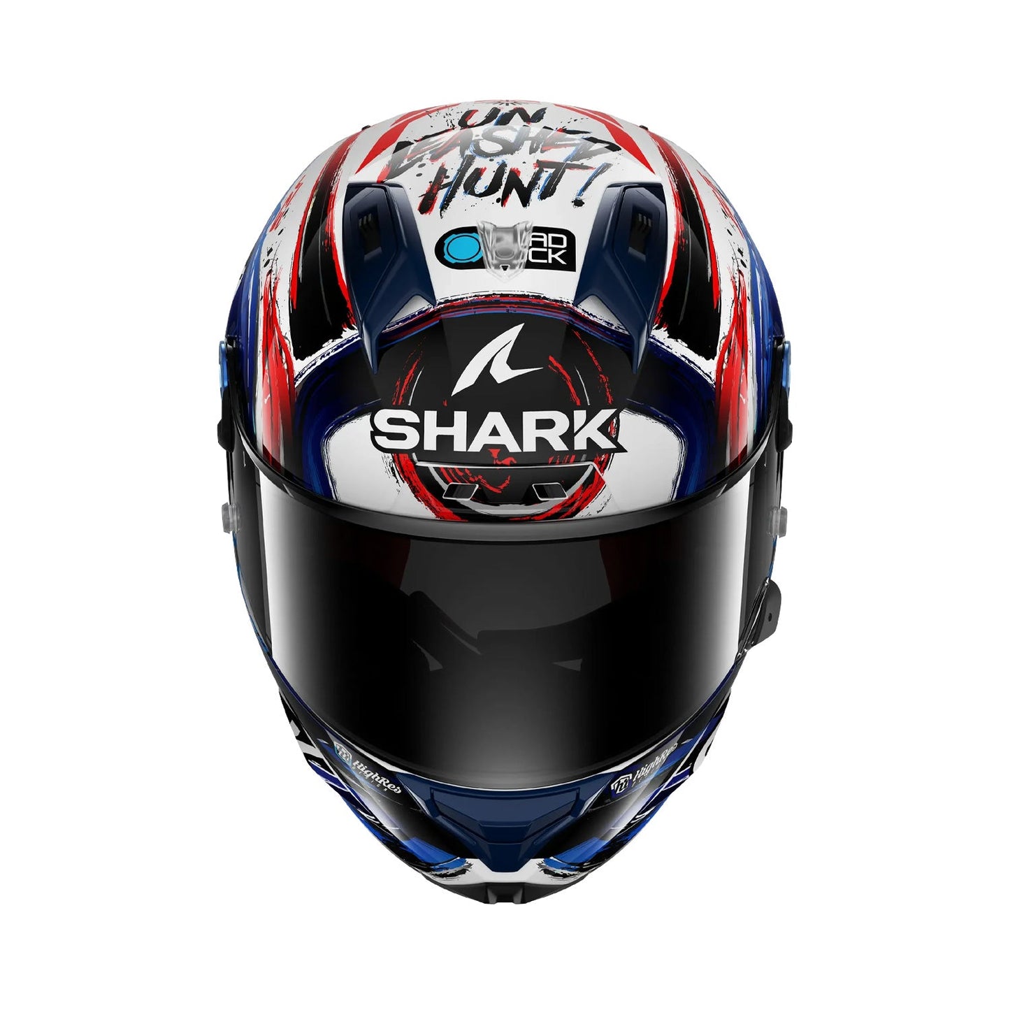 Shark Aeron GP FIM Racing #1 Replica Zarco Signature White/Black/Blue