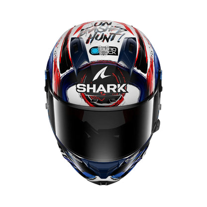 Shark Aeron GP FIM Racing #1 Replica Zarco Signature White/Black/Blue