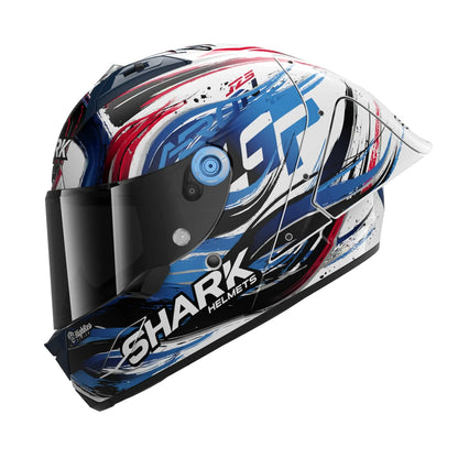 Shark Aeron GP FIM Racing #1 Replica Zarco Signature White/Black/Blue