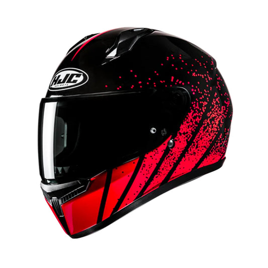 HJC C10 Helmet Haven MC1 Black/Red Gloss