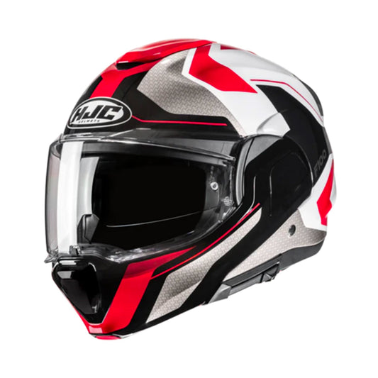 HJC F100 Helmet Bios MC1 Black/Red
