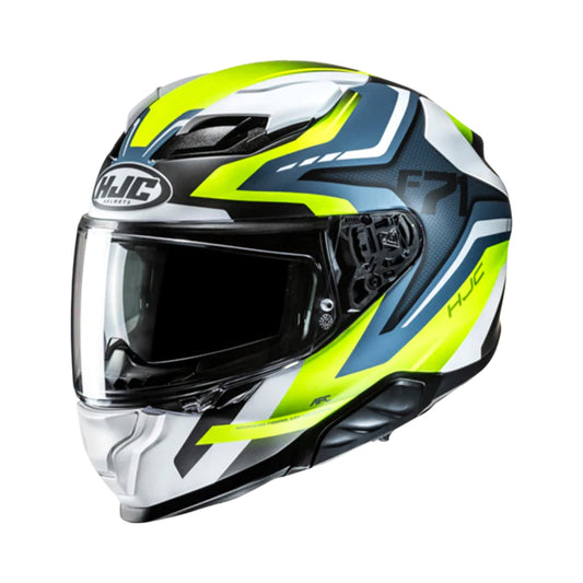 HJC F71 Helmet Fes MCH3HSF Black/Blue/Yellow Matt