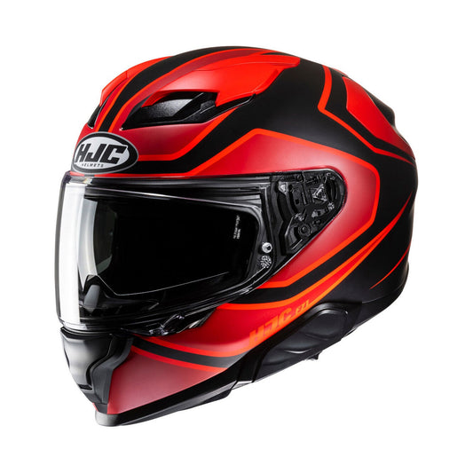 HJC F71 Helmet Idle MC1SF Black/Red Matt