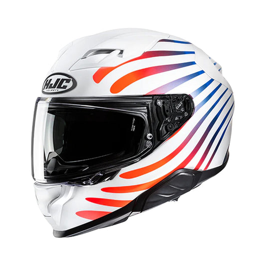HJC F71 Helmet Zen MC21SF White/Blue/Red Matt