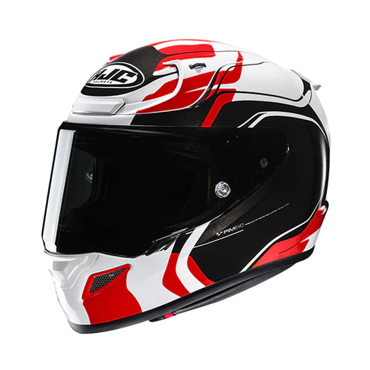 HJC Rpha12 Helmet Lawin MC1 Black/White/Red Gloss