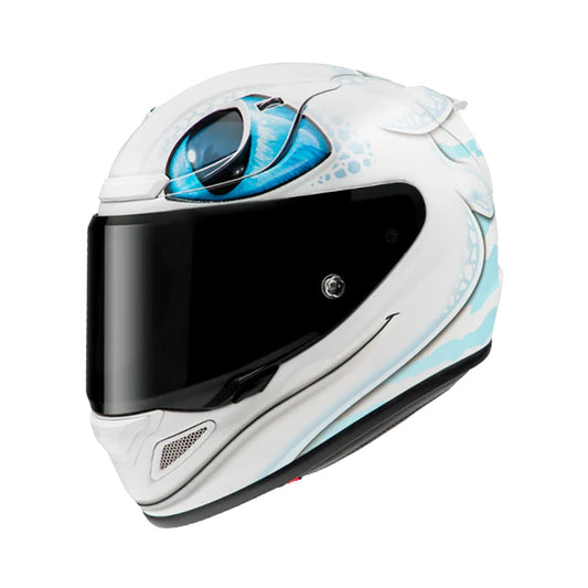 HJC Rpha12 Helmet Light Fury Universal MC2 White/Blue Gloss