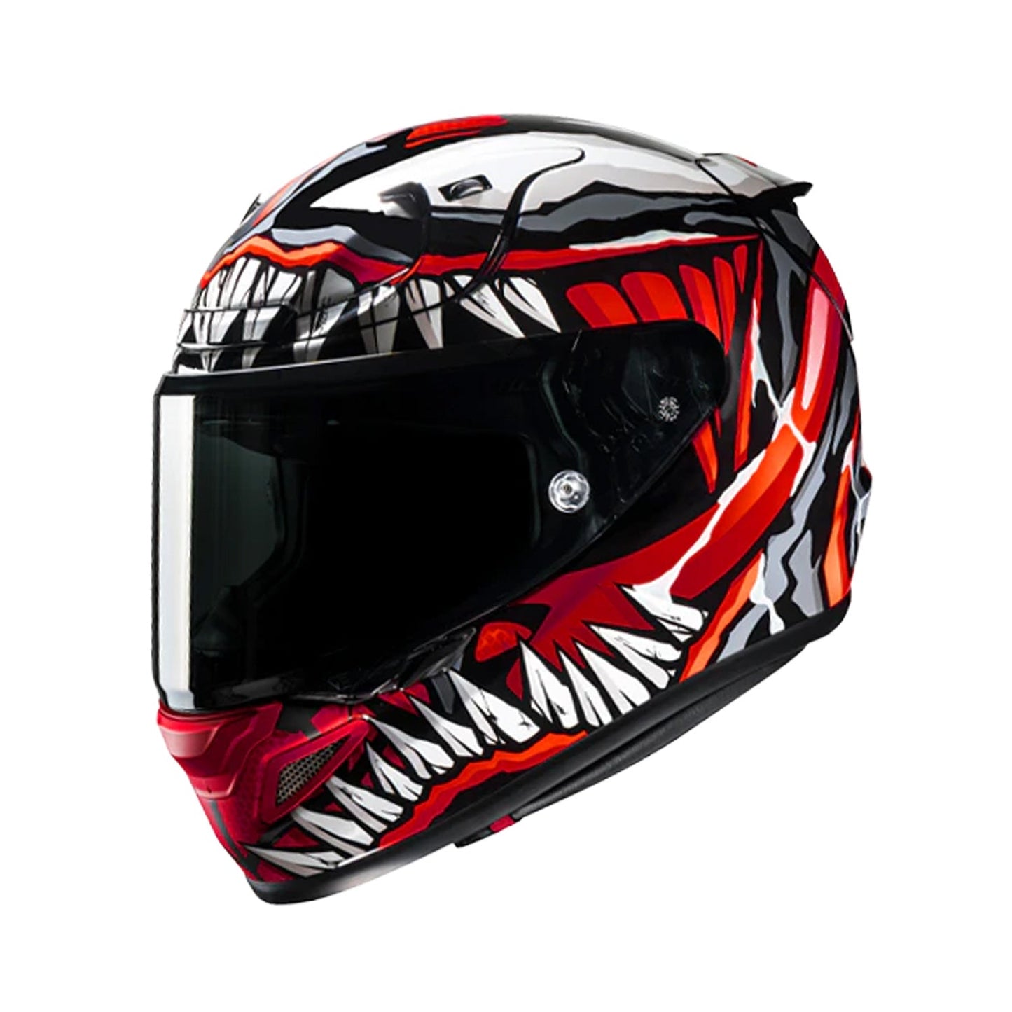 HJC Rpha12 Helmet Maximized Venom Marvel Black/Red Gloss