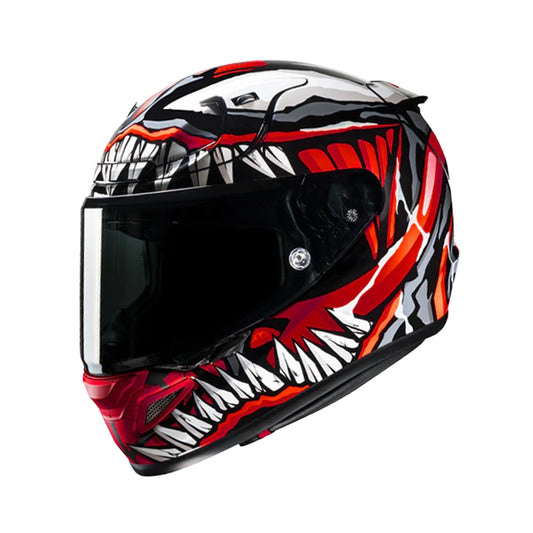 HJC Rpha12 Helmet Maximized Venom Marvel Black/Red Gloss