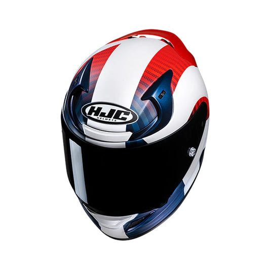 HJC Rpha12 Helmet Ottin MC21SF White/Red/Blue Matt