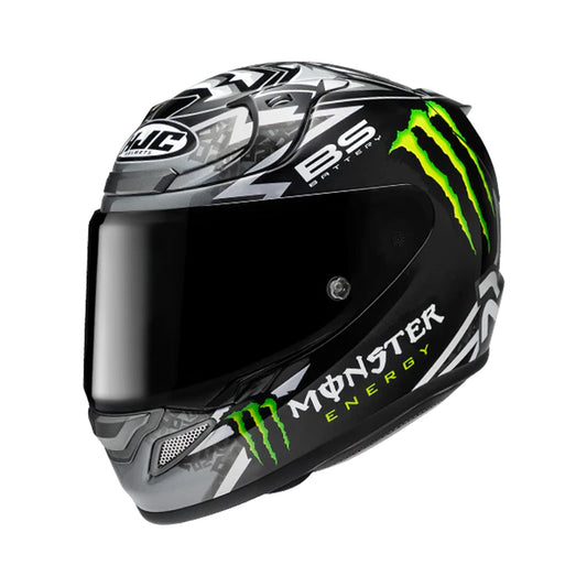 HJC Rpha12 Helmet Quartararo Replica MC5 Black/Grey Gloss