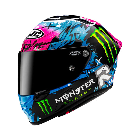 HJC Rpha1 Helmet Quartararo Le Mans Special 2024 Blue/ Pink