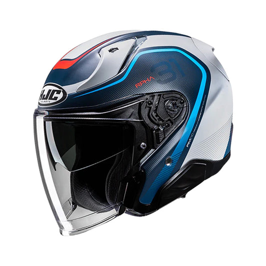 HJC Rpha31 Helmet Kouv MC21SF White/Blue/Red Matt