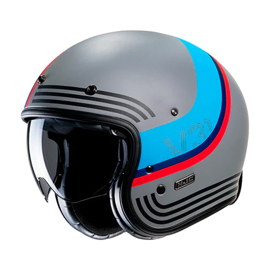 HJC V31 Helmet Byron MC21SF Grey/Blue/Red